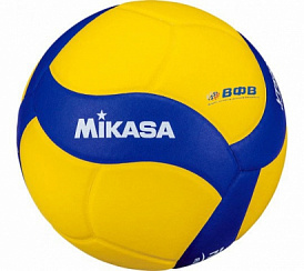 Волейбольный мяч утяжеленный MIKASA VT500W р 5 желтый-синий