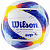 Мяч волейбольный WILSON AVP SPLATTER WTH30120XB р.5 белый-синий-желтый