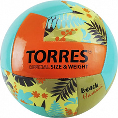 Мяч волейбольный пляжный Torres Hawaii V32075b